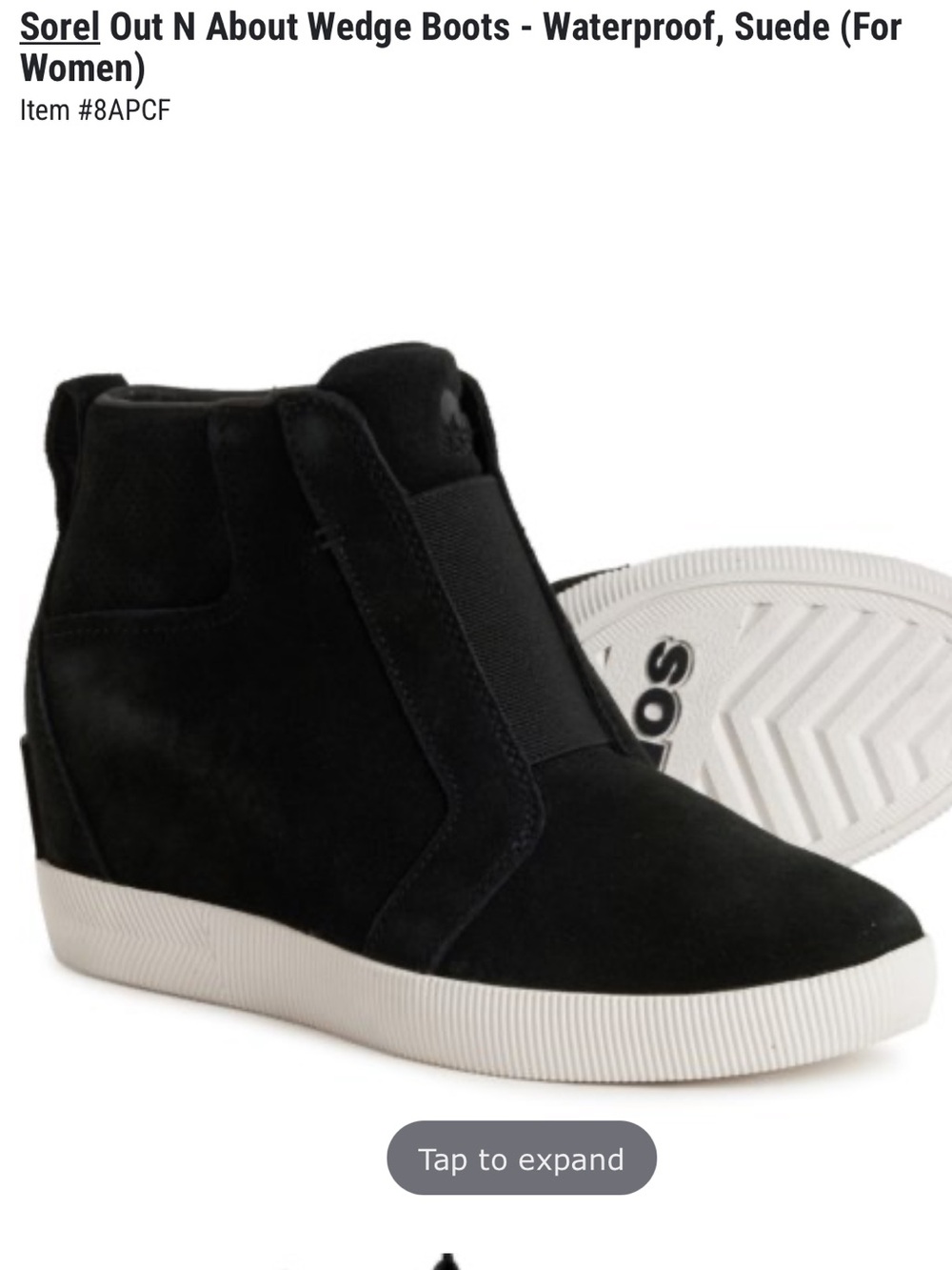 NWOB Sorel Out N About hidden wedge slip ons